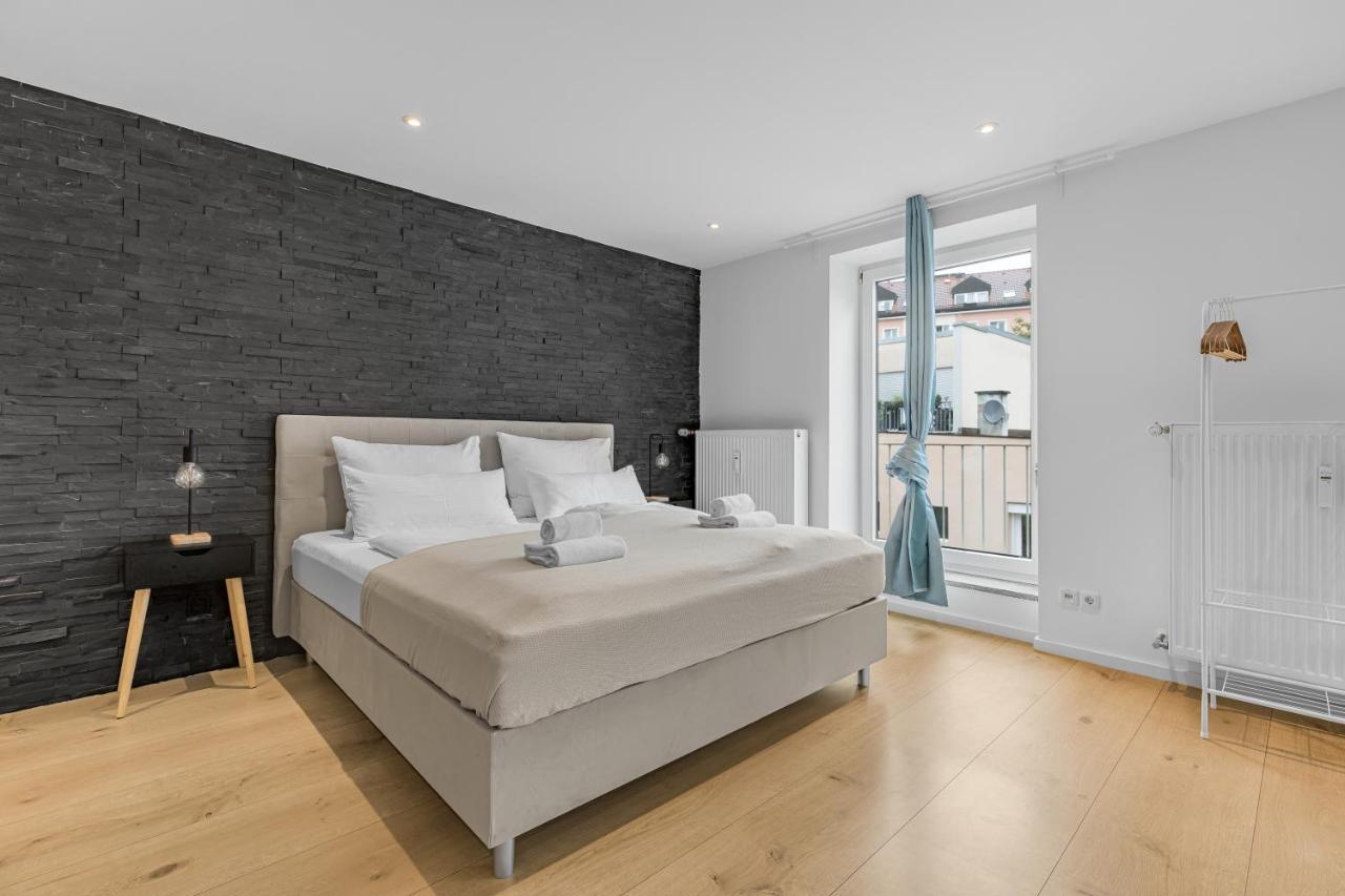 Prime - City Apartment Fuer 6 - Neu & Modern Мюнхен Екстериор снимка